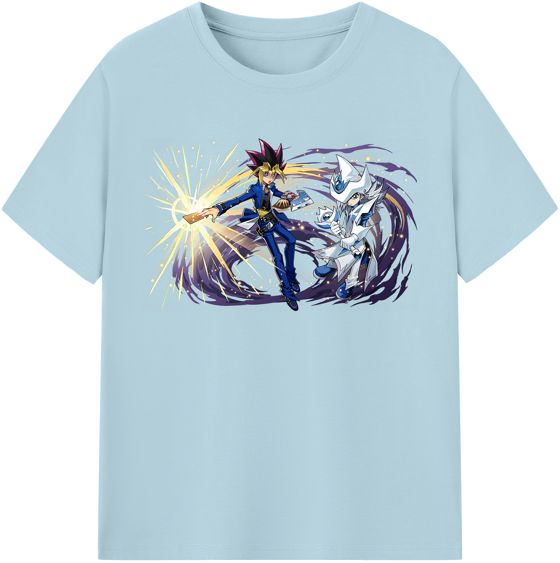 （画像用） 遊☆戯☆王 Yu-Gi-Oh! 綿100％半袖Tシャツ（フロントプリント）